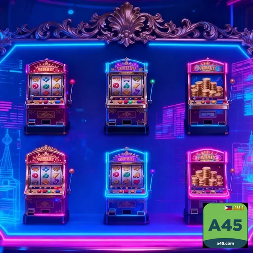 Group of players celebrating exciting jackpots at a45