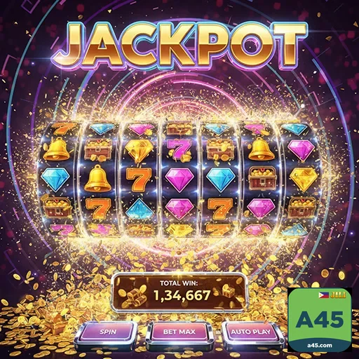 a45 jackpot slot win
