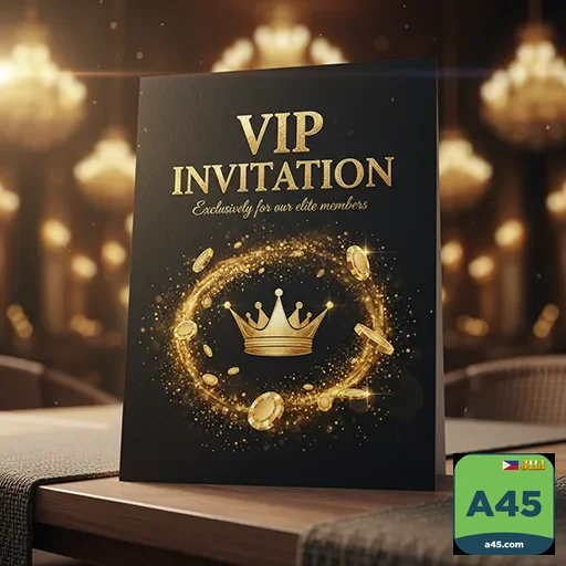 VIP players enjoying exclusive perks at a45 Casino