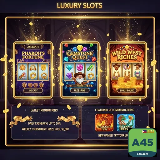 a45 luxury slots promotions